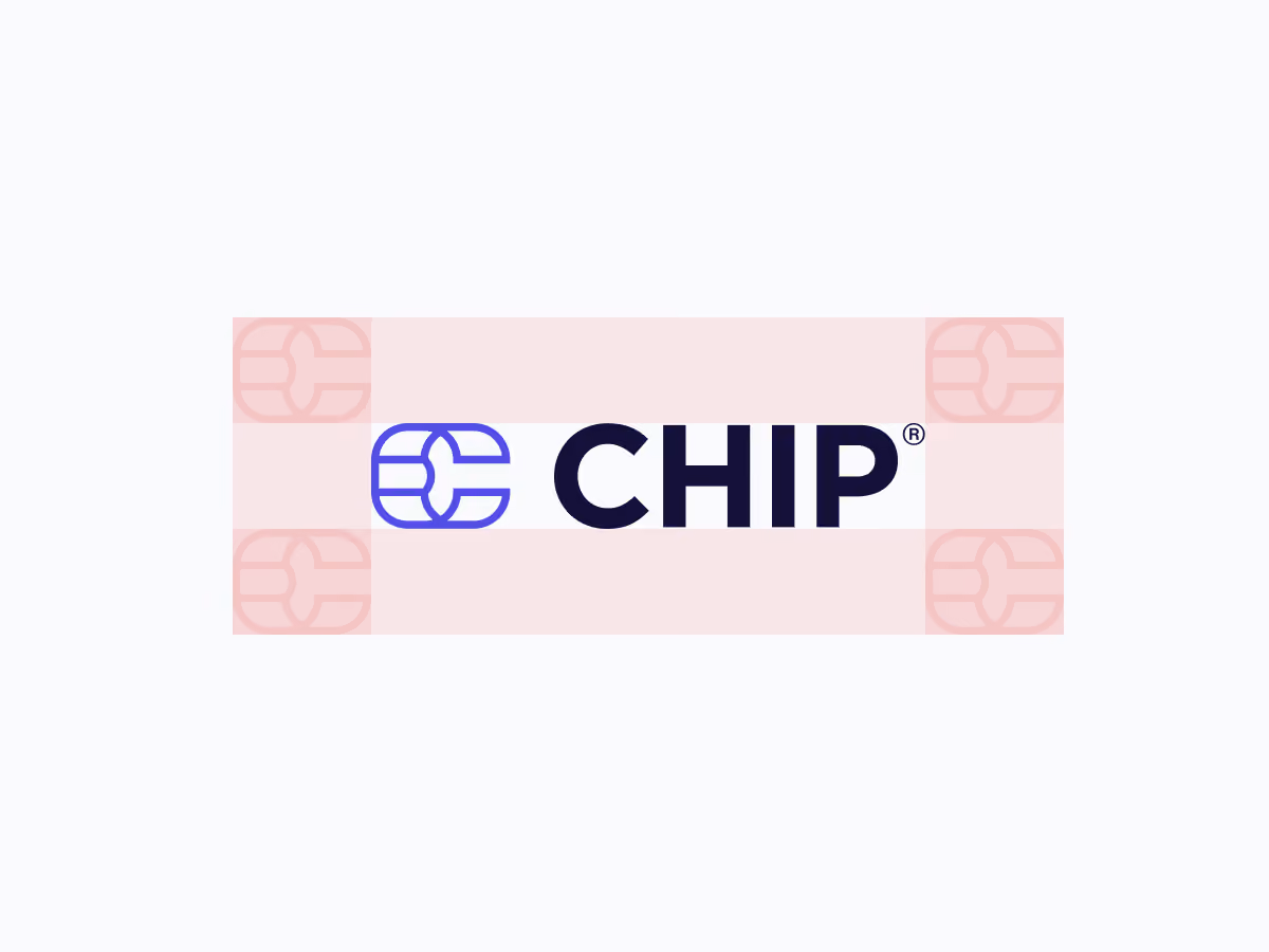 CHIP logo with clearspace